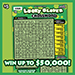 Lucky Clover Crossword scratch ticket