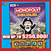 MONOPOLY DOUBLER scratch ticket