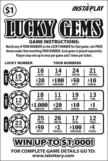 $1 Lucky Gems