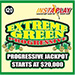 Extreme Green Progressive InstaPlay ticket