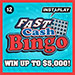 Fast Cash Bingo InstaPlay ticket