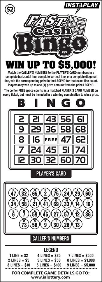 Fast Cash Bingo