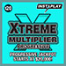 Xtreme Multiplier Progressive InstaPlay ticket