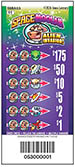 Space Moolah pulltab ticket