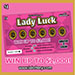 Lady Luck scratch ticket