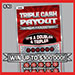 Triple Cash Payout scratch ticket