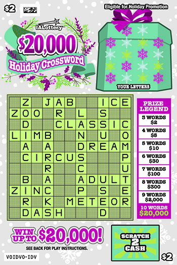 $20,000 Holiday Crossword