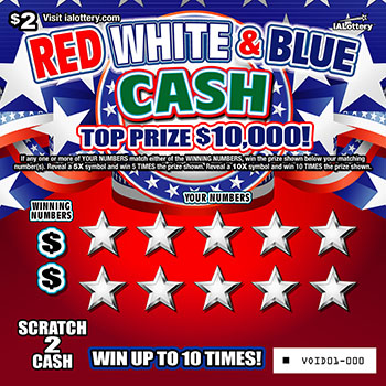Red White & Blue Cash