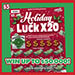 Holiday LUCK X20 scratch ticket